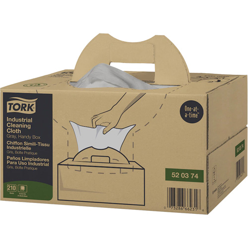 Chiffon de nettoyage industriel, Tout usage, 16-3/8" lo x 14" la Ontario Safety Products