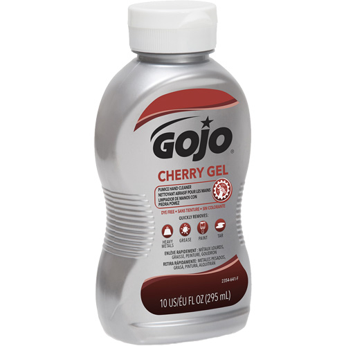 Nettoyant &agrave; mains, Gel/Pierre ponce, 295,74 ml, Bouteille, Cerise Ontario Safety Products