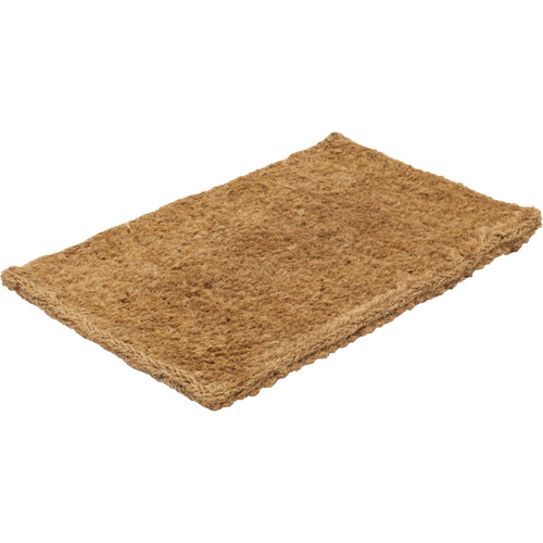 Tapis coco int&eacute;rieur/ext&eacute;rieur, Grattoir, 2-1/2' x 4' x 1-3/8", Naturel Ontario Safety Products
