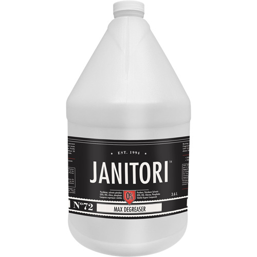 Janitori 72 Max Degreaser, 4 L, Jug Ontario Safety Products