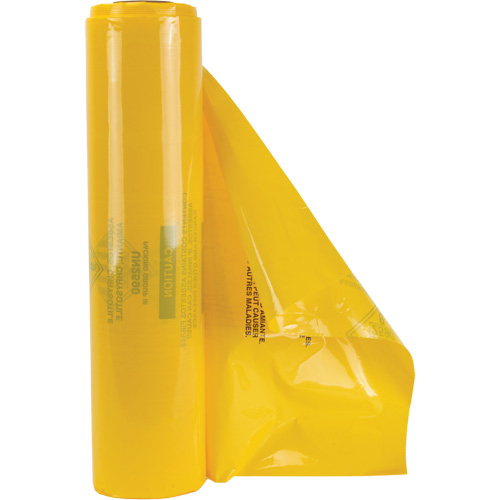 Hazardous Waste Liners, Asbestos, 40" L x 26" W, 3 mils Ontario Safety Products