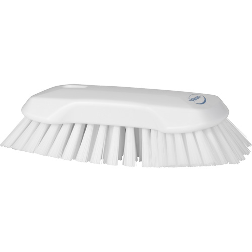 Brosse &agrave; main, Soies Tr&egrave;s ferme, Longueur de 9-1/10", Blanc Ontario Safety Products