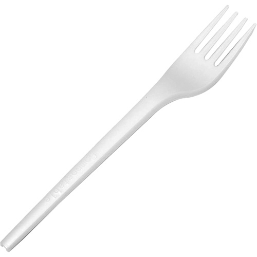 CPLA Compostable Forks Ontario Safety Products