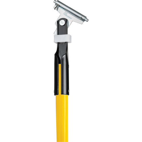 Manche jaune pour vadrouille &agrave; &eacute;pousseter Clipper, Fibre de verre, 1" dia, 60" lo Ontario Safety Products