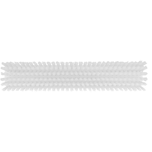 Push Broom Head, Fine/Stiff Bristles, 16-1/2", Polyester/Polypropylene, White Ontario Safety Products
