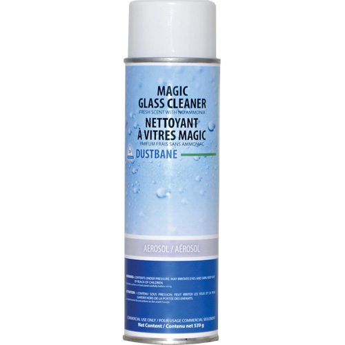 Magic Glass Cleaner, 539 g, Aerosol Can Ontario Safety Products