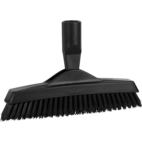 Crevice Brush, Extra Stiff Bristles, 8-9/10" Long, Black Ontario Safety Products
