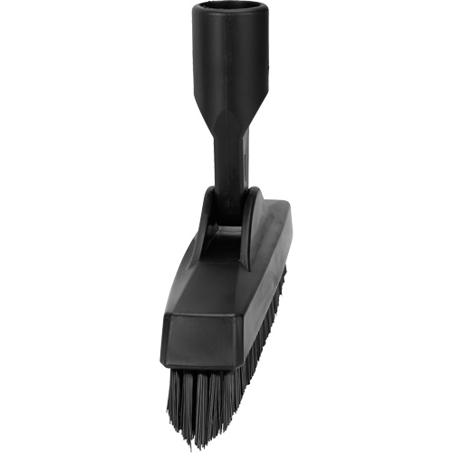 Crevice Brush, Extra Stiff Bristles, 8-9/10" Long, Black Ontario Safety Products