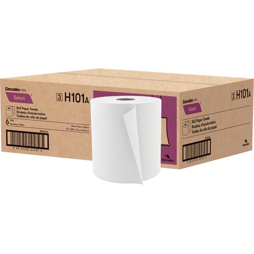 Rouleau de papier essuie-tout PRO Select, 1 pli, Standard, 1000' lo Ontario Safety Products