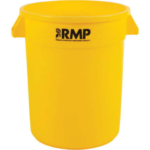 Garbage Bin, Polyethylene, 20 US gal. Ontario Safety Products