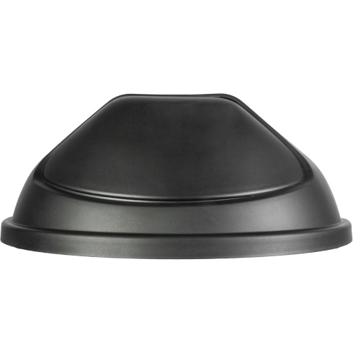 Couvercle pour poubelle demi-ronde, Couvercle demi-rond, Poly&eacute;thyl&egrave;ne Ontario Safety Products
