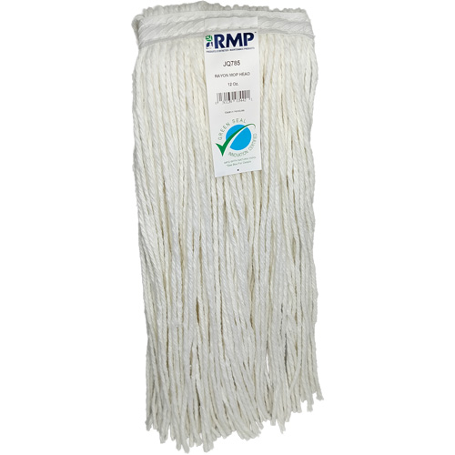 T&ecirc;te de vadrouille &eacute;troite &agrave; 4 plis, Rayonne, 12 oz, Style Coup&eacute; Ontario Safety Products