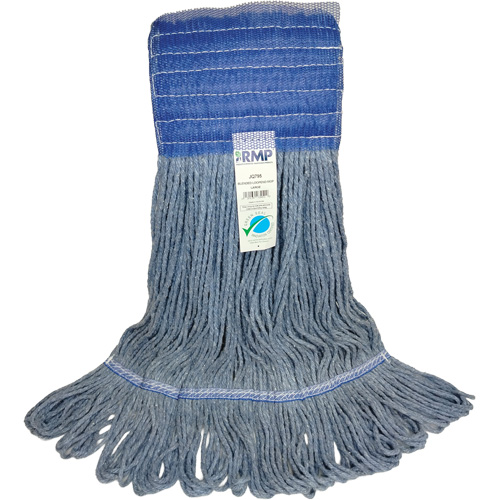 T&ecirc;te de vadrouille &agrave; bande large, Antimicrobien/Finition de plancher/Sp&eacute;cialis&eacute;, Coton/Rayonne/Synth&eacute;tique, Style Boucle Ontario Safety Products