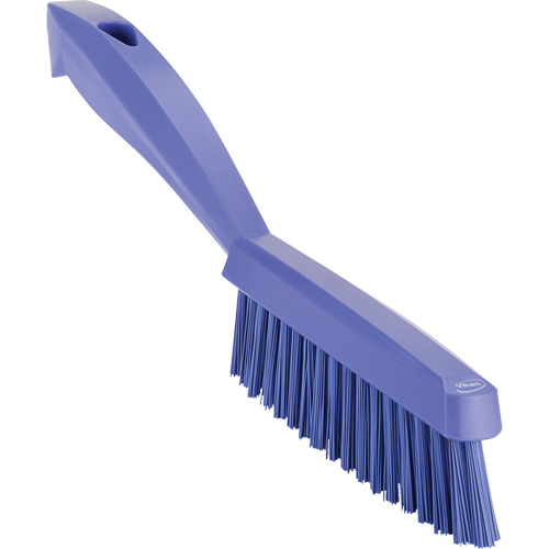 Brosse &agrave; main &eacute;troite &agrave; manche court, Soies Tr&egrave;s ferme, Longueur de 11-4/5", Mauve Ontario Safety Products