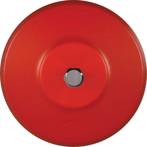 HyDrive Round Drill Brush, Extra Stiff Bristles, 3-1/10" Long, Red Ontario Safety Products