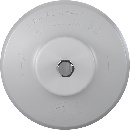 Brosse ronde HyDrive pour perceuse, Soies Tr&egrave;s ferme, Longueur de 3-1/10", Blanc Ontario Safety Products