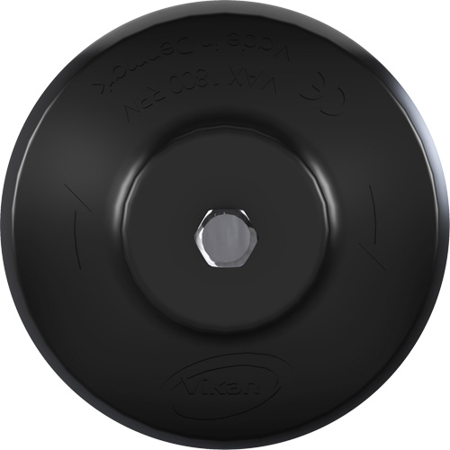 Brosse ronde HyDrive pour perceuse, Soies Tr&egrave;s ferme, Longueur de 3-1/10", Noir Ontario Safety Products