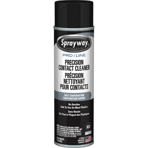 Nettoyeur de contacts de pr&eacute;cision Pro Line &agrave; &eacute;vaporation rapide, Canette a&eacute;rosol Ontario Safety Products