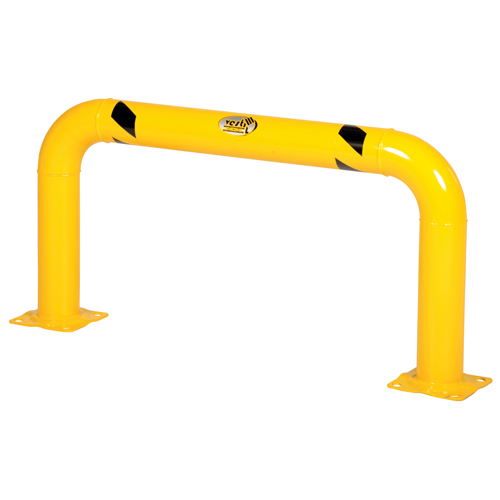 High Profile Machinery Guards, 4' W x 2' H, Yellow Ontario Safety Products