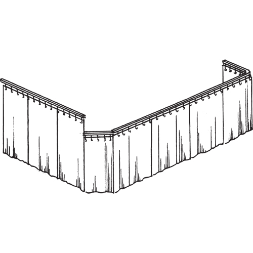 Cloisons roulantes personalis&eacute;es Ontario Safety Products