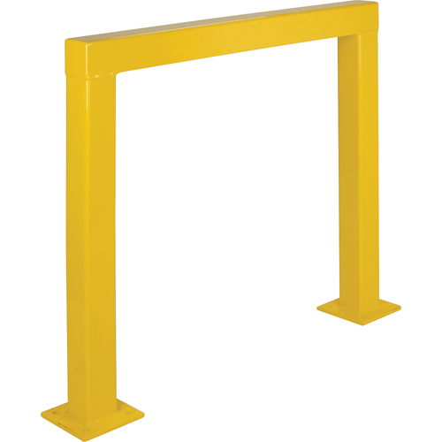 Safety Guards, 4' W x 3.5' H, Yellow Ontario Safety Products