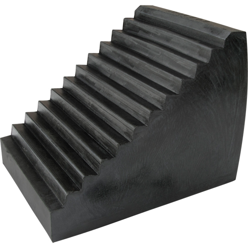 Cale de roue, 9-1/2" x 6-1/2" x 7-1/2", Noir Ontario Safety Products