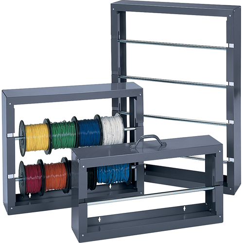 SUPPORT BOBINES DE FILMETALLIQUE (1 TIGE), De base, 6" la x 26-1/8" p x 10-3/8" h Ontario Safety Products