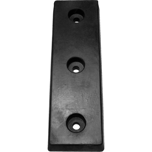 Butoirs de quai en caoutchouc moul&eacute;s, Caoutchouc, 30" la x 4" p x 10" h Ontario Safety Products