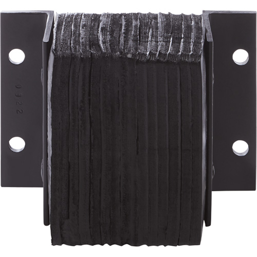 Butoirs de quai lamell&eacute;s, Horizontal, Caoutchouc, 18" la x 6" p x 12" h Ontario Safety Products