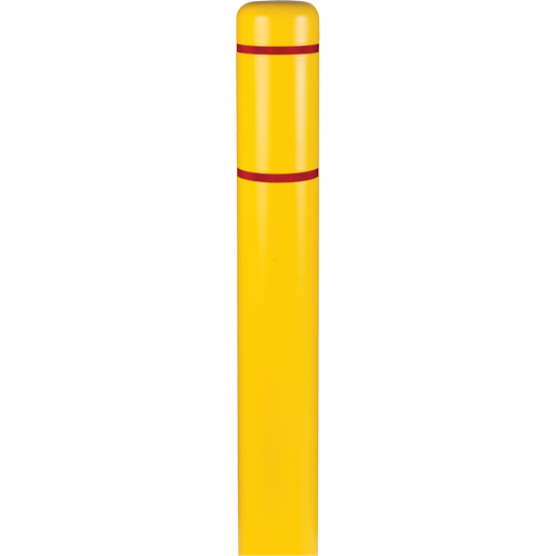 Polyethylene Bollard Covers, 6-5/8" Dia. x 60" L, Yellow Ontario Safety Products