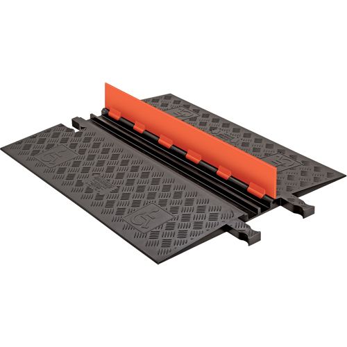 Protecteur de c&acirc;ble ADA/DDA &agrave; profil bas Guard Dog, 2 canaux, 36" lo x 28,38" la x 1,25" h Ontario Safety Products