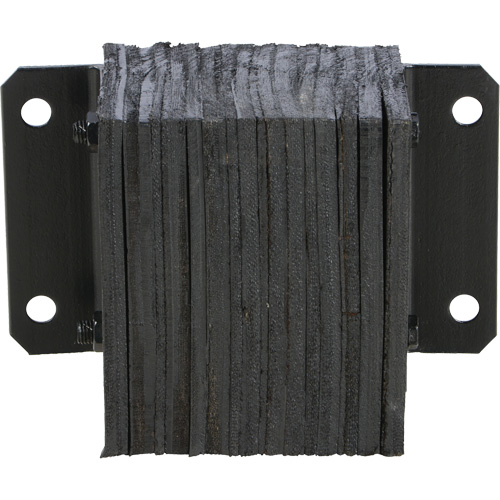 Butoir de quai lamell&eacute;, Horizontal, Caoutchouc, 12" la x 6" p x 10" h Ontario Safety Products