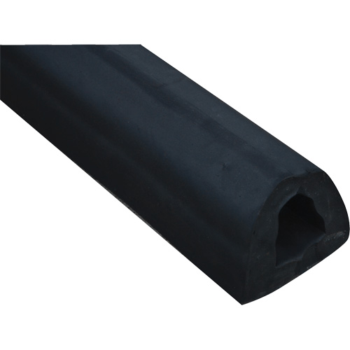 Extruded Rubber Bumper, Rubber, 4-1/8" W x 120" L x 3-7/8" D Ontario Safety Products