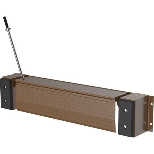Mechanical Edge-O-Dock Leveler, 93" W, 66" Deck Width, 29" Span Ontario Safety Products