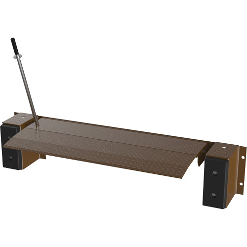Mechanical Edge-O-Dock Leveler, 93" W, 66" Deck Width, 29" Span Ontario Safety Products