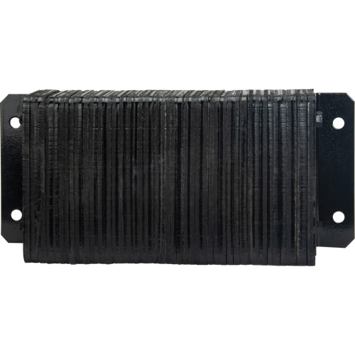 Butoirs de quai lamell&eacute;s, Horizontal, Caoutchouc, 24" la x 4" p x 12" h Ontario Safety Products