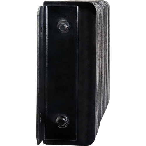 Butoirs de quai lamell&eacute;s, Horizontal, Caoutchouc, 24" la x 4" p x 12" h Ontario Safety Products