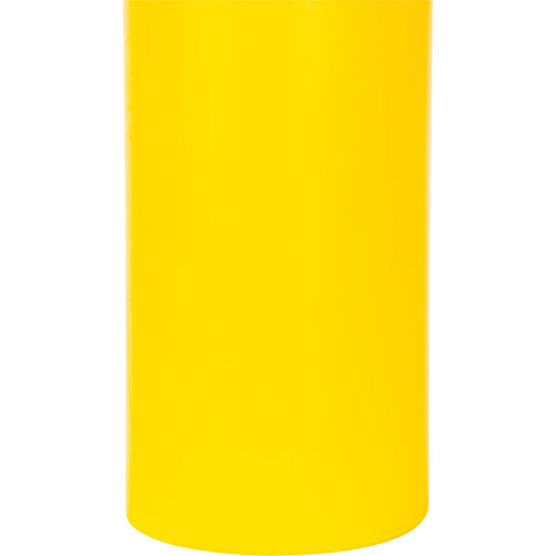 Capuchon en poly&eacute;thyl&egrave;ne pour borne de protection, 6-5/8" dia. x 52" l, Rouge/Jaune Ontario Safety Products