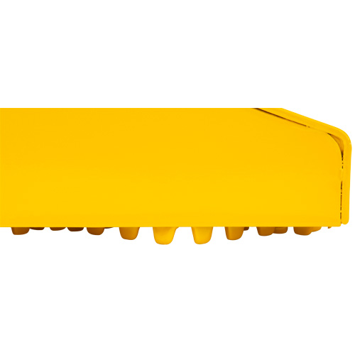 Ice Chocks, Steel, Yellow, 8-1/16" W x 10-5/8" D x 8-13/16" H Ontario Safety Products