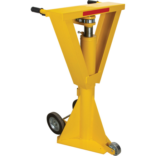 100,000 lbs. Static Capacity Ratchet Beam Trailer Jack, 20 tons Lift Capacity Ontario Safety Products