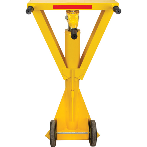 100,000 lbs. Static Capacity Ratchet Beam Trailer Jack, 20 tons Lift Capacity Ontario Safety Products