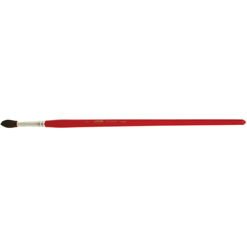 Pinceau de forme ronde pour marquage, Largeur de la brosse de 9/32", Soie de chameau, Manche &agrave; Bois Ontario Safety Products