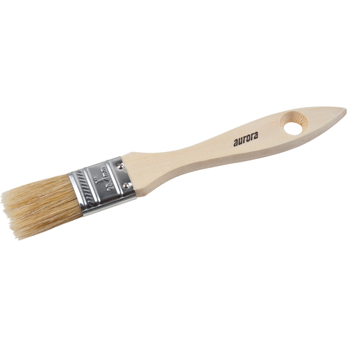 Pinceaux s&eacute;rie AP200, Soie blanche, Manche Bois, Largeur de 1" Ontario Safety Products