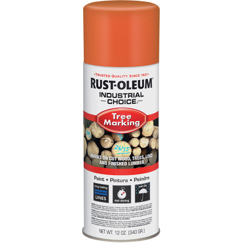 Industrial Choice T1600 Tree Marking Paint, Fluorescent Orange, 16 oz. Ontario Safety Products