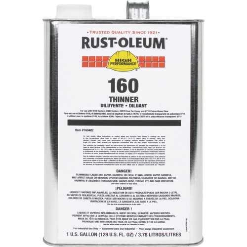 Paint Thinner, Gallon, 1 gal. Ontario Safety Products