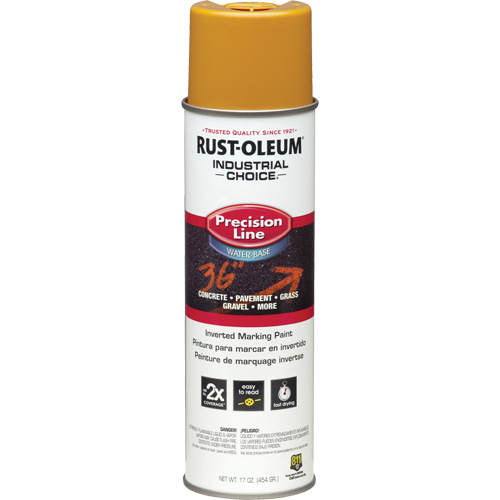 Peinture de marquage lin&eacute;aire de pr&eacute;cision &agrave; base d'eau M1800, 17 oz, Canette a&eacute;rosol Ontario Safety Products