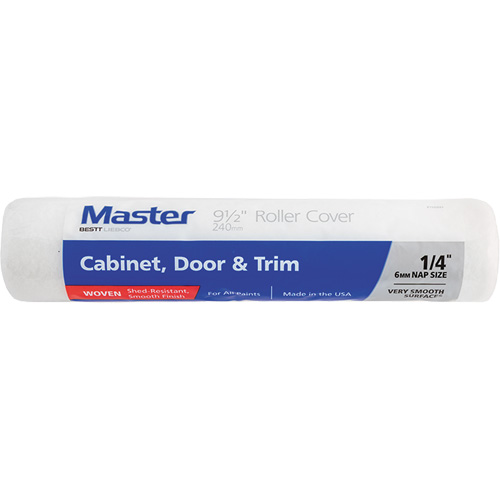 Master Woven Roller Cover, 6 mm (1/4") Nap, 240 mm (9-1/2") L Ontario Safety Products