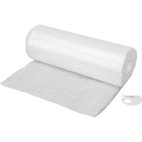 Toile de protection, 400' lo x 9' la, Plastique Ontario Safety Products
