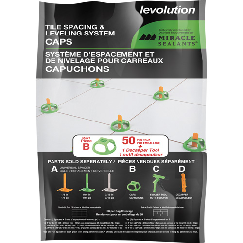 Capuchons universels Miracle Sealants Levolution Ontario Safety Products