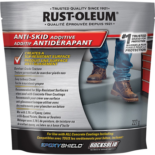 Anti-Skid Additive, 227 g, Bag, White Ontario Safety Products